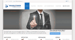 Desktop Screenshot of doubletrade.com